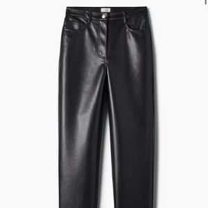 ARITZIA MELINA VEGAN LEATHER PANTS